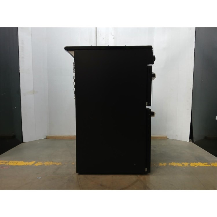 GRADE A2 - electriQ 100cm Dual Fuel Range Cooker - Black
