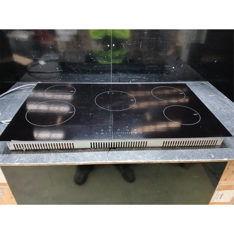 GRADE A3 - electriQ 90cm 5 Zone Induction Hob