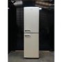 GRADE A2 - electriQ 246 Litre 50/50 Retro Freestanding Fridge Freezer - Cream
