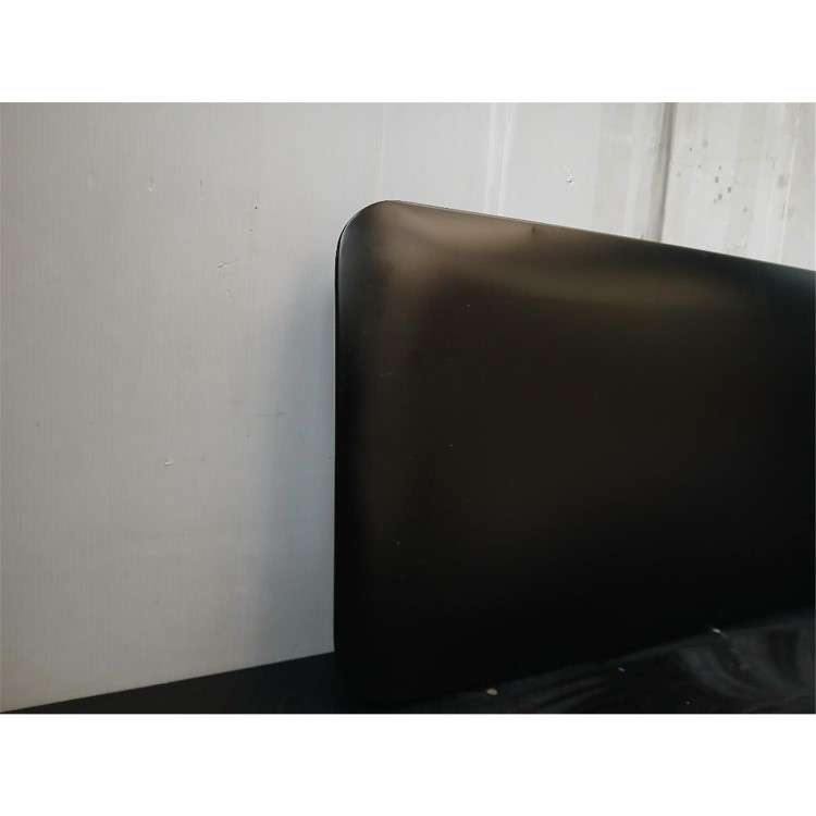 Refurbished electriQ 2000W Smart Electric Designer Metal Panel Heater - Wall Mountable & Bathroom Safe - Black