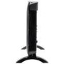 Refurbished electriQ 2000W Smart Electric Designer Metal Panel Heater - Wall Mountable & Bathroom Safe - Black
