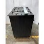 GRADE A2 - electriQ 90cm Gas Single Oven Range Cooker - Black