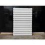 GRADE A3 - Riace White Horizontal Flat Designer Radiator 600x884mm Double Panel 3342 BTU
