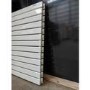 GRADE A3 - Riace White Horizontal Flat Designer Radiator 600x884mm Double Panel 3342 BTU