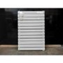 GRADE A3 - Riace White Horizontal Flat Designer Radiator 600x884mm Double Panel 3342 BTU