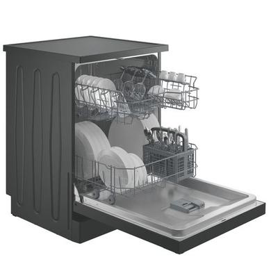 Refurbished Indesit Push&Go Freestanding Dishwasher - Graphite
