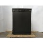 GRADE A2 - Indesit Push&Go Freestanding Dishwasher - Graphite