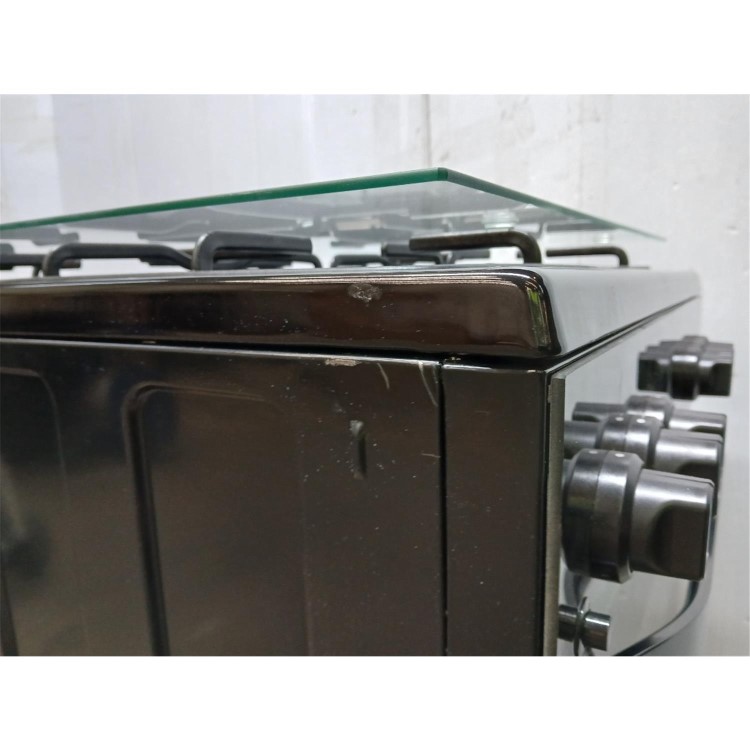 GRADE A2 - Hotpoint 60cm Gas Cooker - Black