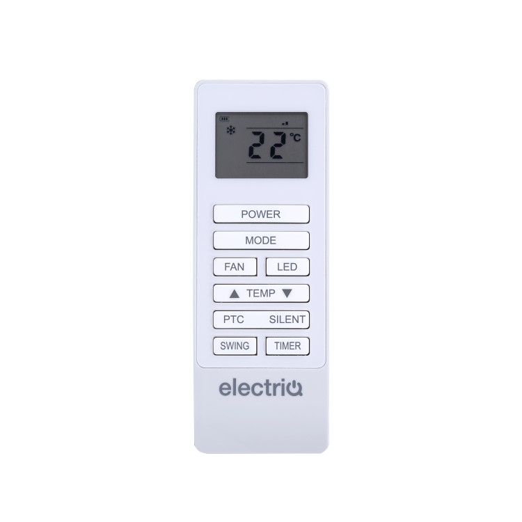 Refurbished electriQ iQool 10000 BTU Mounted All-In-One Smart Air Conditioner with Heat Pump - No Outdoor Unit Needed
