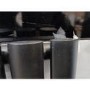 GRADE A3 - Specchio Midnight Black Vertical Oval Designer Radiator with Mirror 1800x500mm Single Panel 2680 BTU