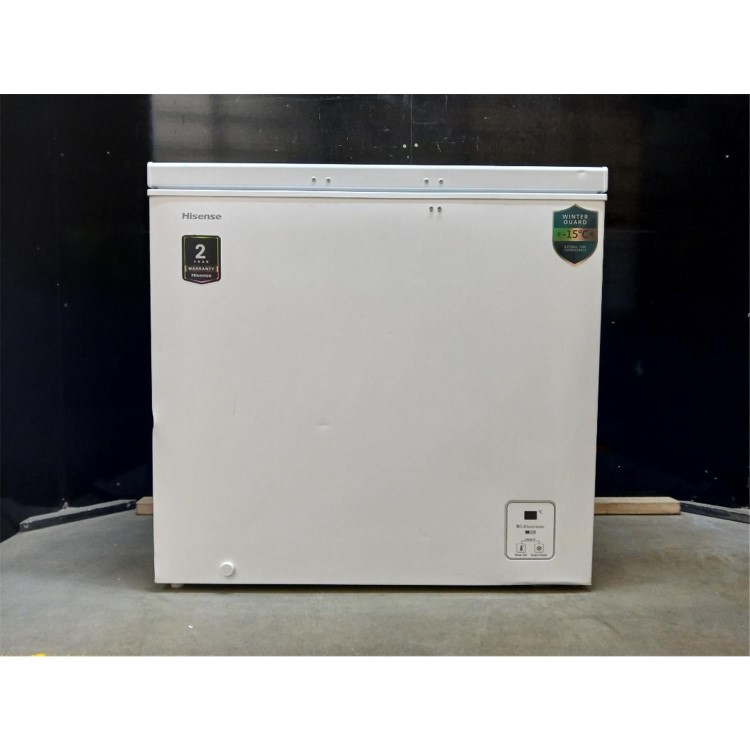 GRADE A2 - Hisense 191 Litre Chest Freezer - White