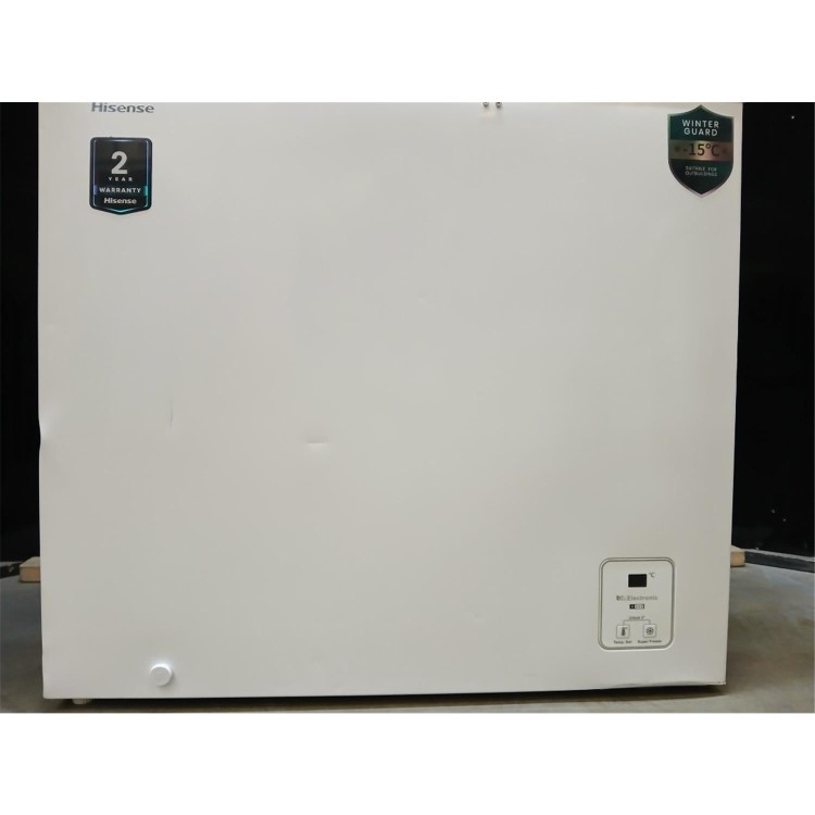 GRADE A2 - Hisense 191 Litre Chest Freezer - White