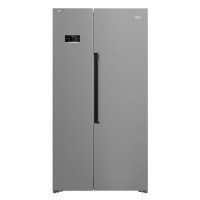 GRADE A2 - Beko 580 Litre Side by Side American Fridge Freezer with NeoFrost™ - Stainless Steel