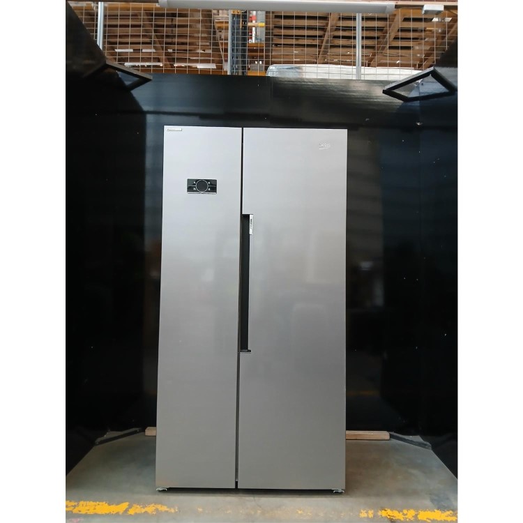 GRADE A2 - Beko 580 Litre Side by Side American Fridge Freezer with NeoFrost™ - Stainless Steel