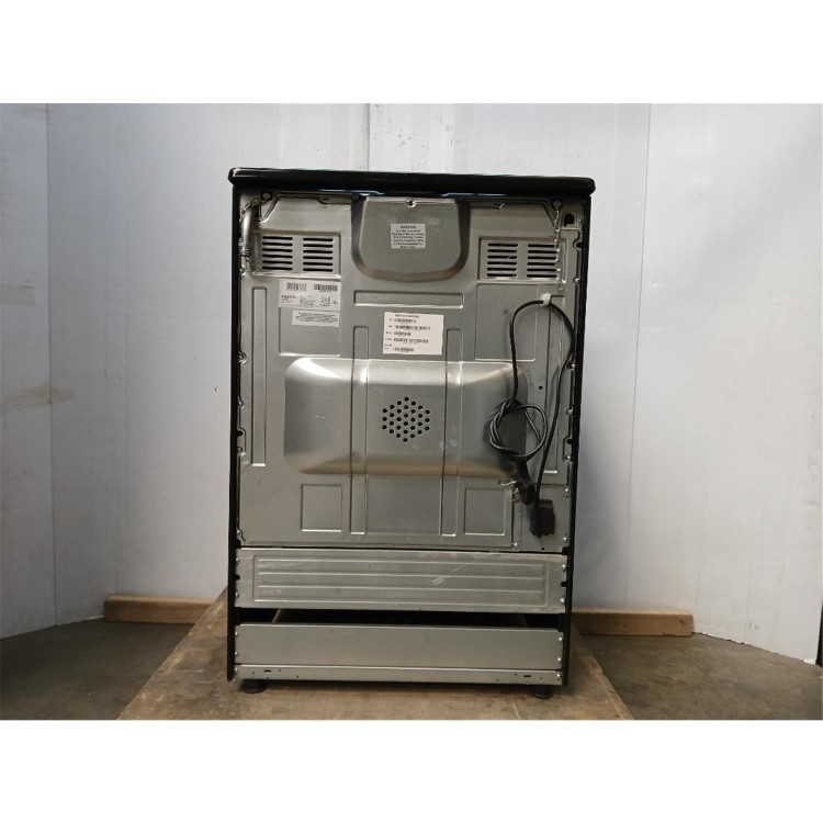 GRADE A2 - electriQ 60cm Gas Cooker - Black