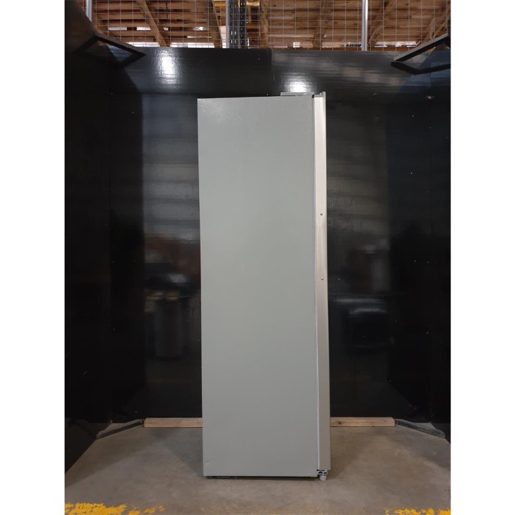 GRADE A2 - electriQ 272 Litre Frost Free Freestanding Upright Freezer - Inox