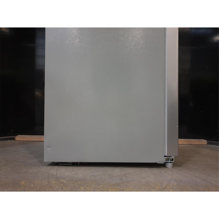 GRADE A2 - electriQ 272 Litre Frost Free Freestanding Upright Freezer - Inox