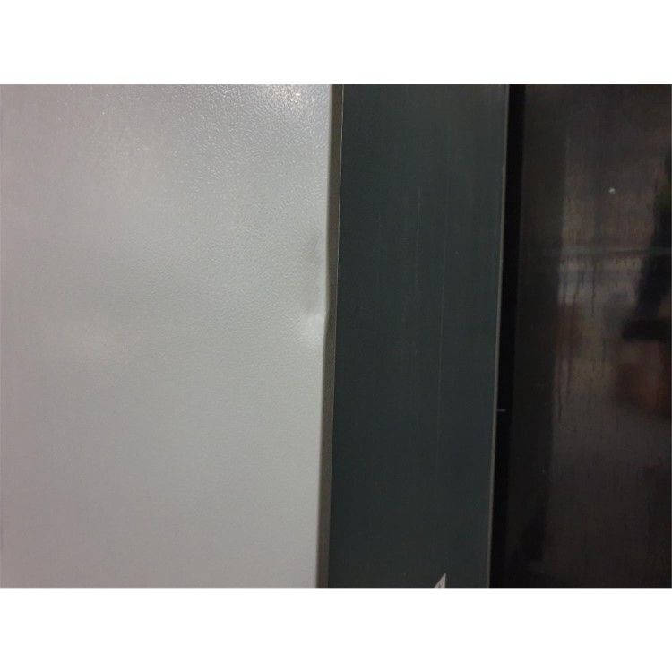 GRADE A2 - electriQ 272 Litre Frost Free Freestanding Upright Freezer - Inox