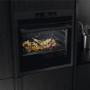 GRADE A2 - AEG 7000 Series BSE778380T SteamCrisp Pyrolytic Self-Cleaning Single Oven with Food Probe - Matt Black