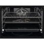 GRADE A2 - AEG 7000 Series BSE778380T SteamCrisp Pyrolytic Self-Cleaning Single Oven with Food Probe - Matt Black