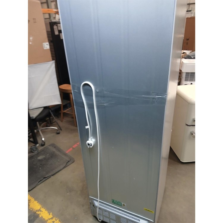 GRADE A2 - Indesit 322 Litre 70/30 Freestanding Fridge Freezer - Silver