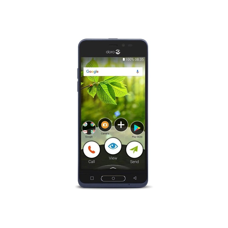 GRADE A2 - Doro 8035 Steel 5" 16GB 4G Unlocked & SIM Free