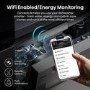 GRADE A2 - Hisense Hi6 Freestanding Dishwasher - WiFi-enabled A-Rated - Graphite
