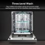 GRADE A2 - Hisense Hi6 Freestanding Dishwasher - WiFi-enabled A-Rated - Graphite