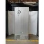 GRADE A2 - electriQ 415 Litre Four Door American Fridge Freezer with Water Dispenser - Stainless Steel
