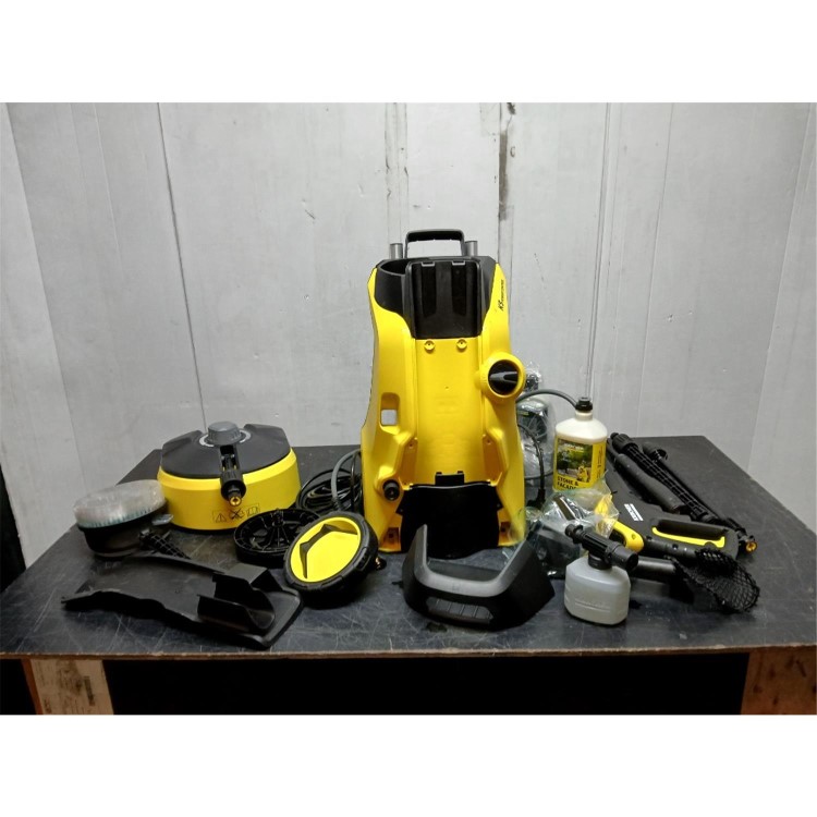 GRADE A3 - Kärcher K5 Power Control Flex Car & Home – 145Bar Pressure Washer with App Support & Full Cleaning Kits