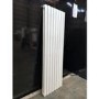 GRADE A3 - Riace White Vertical Flat Designer Radiator 1600x544mm Double Panel 4916 BTU