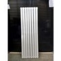 GRADE A3 - Riace White Vertical Flat Designer Radiator 1600x544mm Double Panel 4916 BTU