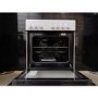 GRADE A2 - electriQ 60cm Electric Cooker - White