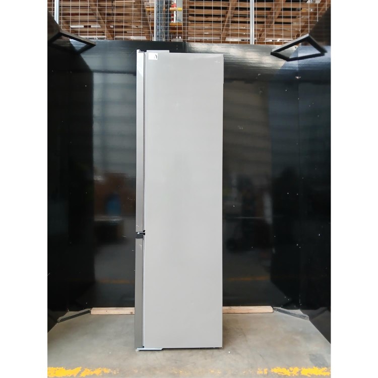 GRADE A2 - electriQ 326L 70/30 Freestanding Fridge Freezer – Stainless Steel