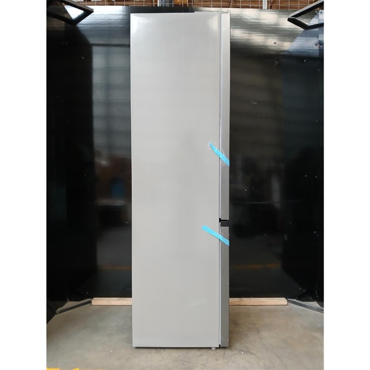 GRADE A2 - electriQ 326L 70/30 Freestanding Fridge Freezer – Stainless Steel