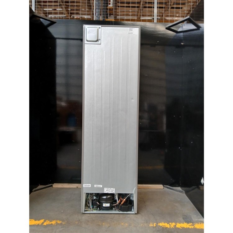 GRADE A2 - electriQ 326L 70/30 Freestanding Fridge Freezer – Stainless Steel
