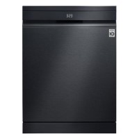 Refurbished LG TrueSteam Freestanding Dishwasher - Smart Wi-Fi A-Rated - Black