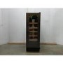 GRADE A3 - electriQ 18 Bottle Capacity 30cm Freestanding Under Counter Wine Cooler - Premium Dark Stainless Steel