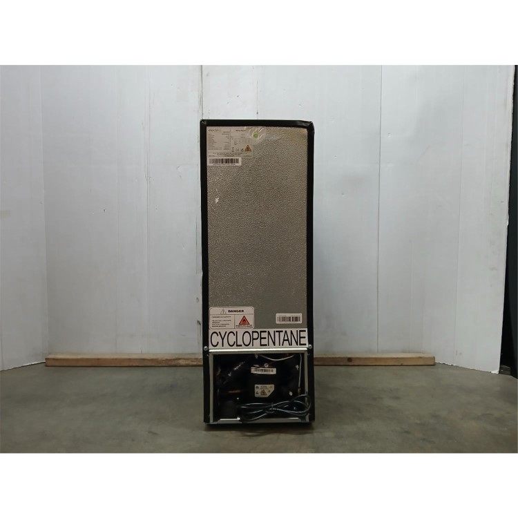 GRADE A3 - electriQ 18 Bottle Capacity 30cm Freestanding Under Counter Wine Cooler - Premium Dark Stainless Steel