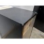 GRADE A3 - electriQ 18 Bottle Capacity 30cm Freestanding Under Counter Wine Cooler - Premium Dark Stainless Steel