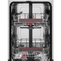 Refurbished AEG 6000 SatelliteClean Freestanding Slimline Dishwasher - White