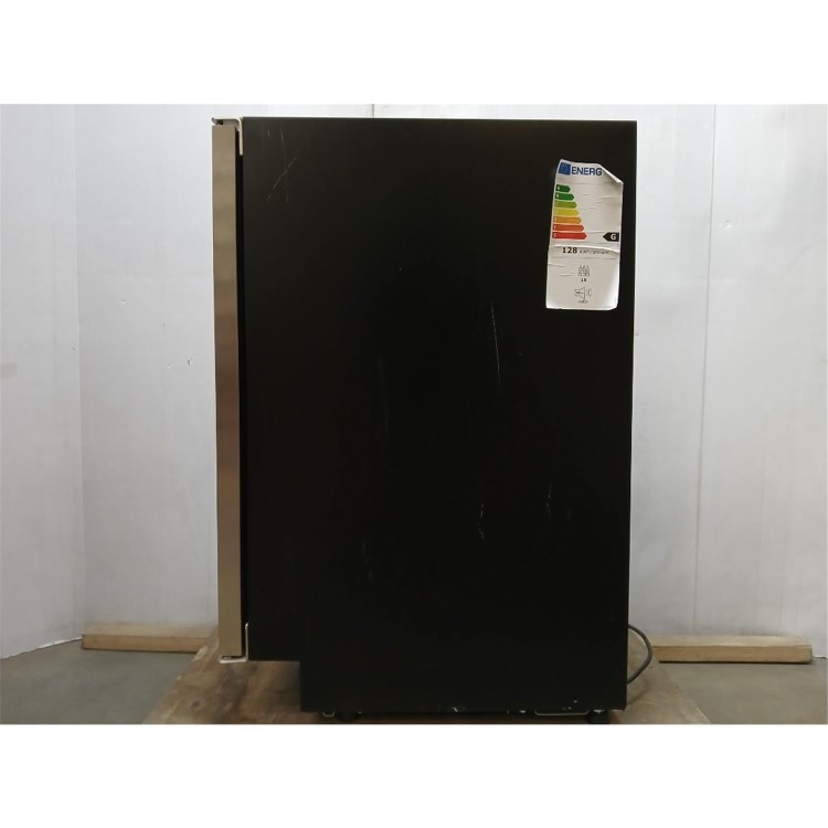 Refurbished CDA 19 Bottle Capacity Single Zone Freestanding 30cm Under Counter Wine Cooler - Stainless Steel
