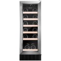 79086590/1/CFWC304SS Refurbished CDA 19 Bottle Capacity Single Zone Freestanding 30cm Under Counter Wine Cooler - Stainless Steel