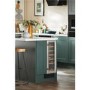 Refurbished CDA 19 Bottle Capacity Single Zone Freestanding 30cm Under Counter Wine Cooler - Stainless Steel