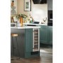 Refurbished CDA 19 Bottle Capacity Single Zone Freestanding 30cm Under Counter Wine Cooler - Stainless Steel