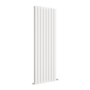 Refurbished Eco Eleganza White Vertical Flat Designer Aluminium Radiator 1800x600mm Double Panel 5856 BTU