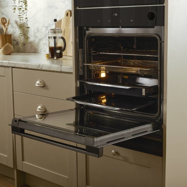 Hisense BSA66346PDBGUK Digital Electric Self Cleaning Single Oven - Black