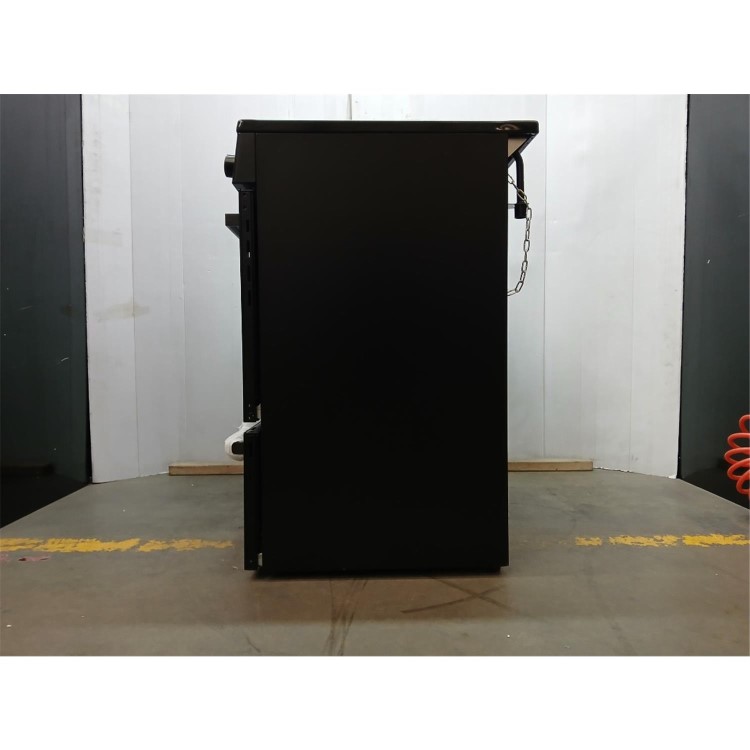GRADE A2 - electriQ 100cm Dual Fuel Range Cooker - Black