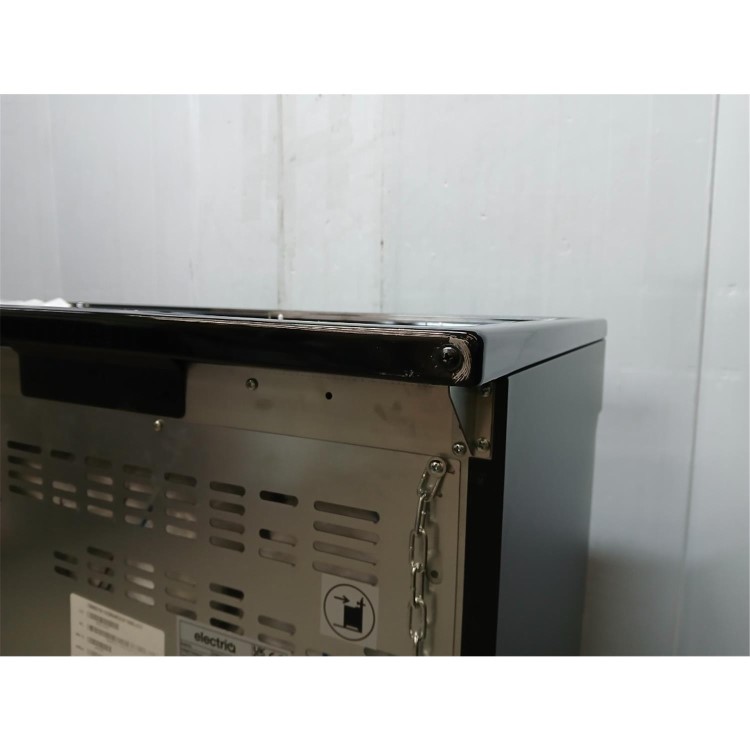 GRADE A2 - electriQ 100cm Dual Fuel Range Cooker - Black