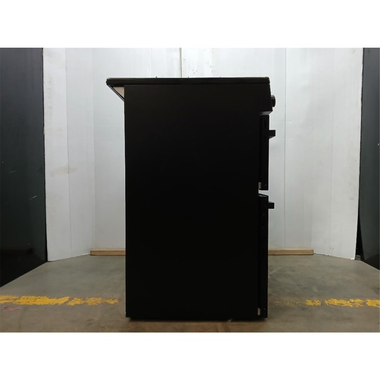 GRADE A2 - electriQ 100cm Dual Fuel Range Cooker - Black
